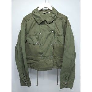 Highway Jeans Womens Green Jacket Size Large